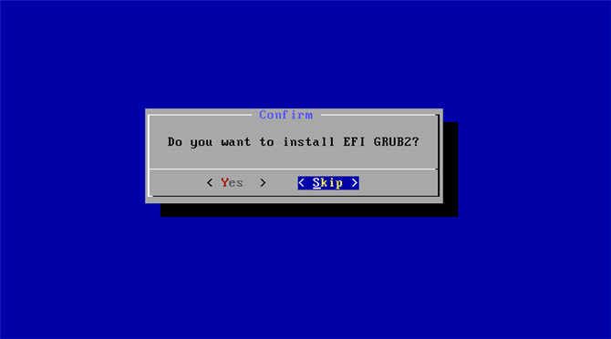 Créez votre propre PC Android avec Phoenix OS 19 Voulez-vous installer EFI GRUB2?