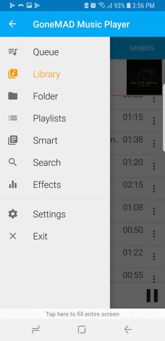 Les 15 meilleures applications de lecteur de musique hors ligne pour Android 48 Les 15 meilleures applications de lecteur de musique hors ligne pour Android 44
