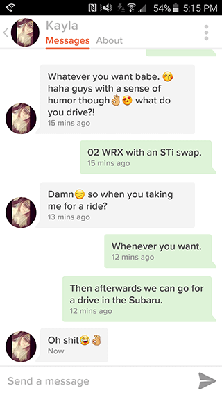 Les 10 meilleures lignes de ramassage Tinder qui fonctionnent réellement 11 Que dire quand il / elle vous demande ce que vous conduisez sur Tinder.