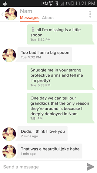 Les 10 meilleures lignes de ramassage Tinder qui fonctionnent réellement 10 Ligne de ramassage Tinder profondément déployée