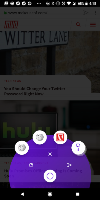 Opera Touch pour Android facilite la navigation à une main sur des écrans plus grands 7 Opera Touch pour Android facilite la navigation à une main sur des écrans plus grands 3