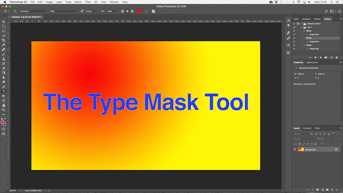 Utilisation de texte dans Photoshop: un guide définitif 17 travailler avec du texte dans photoshop - couleurs de fond de photoshop