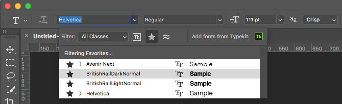 Utilisation de texte dans Photoshop: un guide définitif 23 travailler avec du texte dans photoshop - polices préférées de photoshop