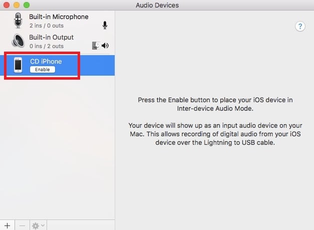 Comment lire l'audio d'un iPhone sur un Mac 6 Comment lire l'audio d'un iPhone sur une entrée audio iPhone Mac