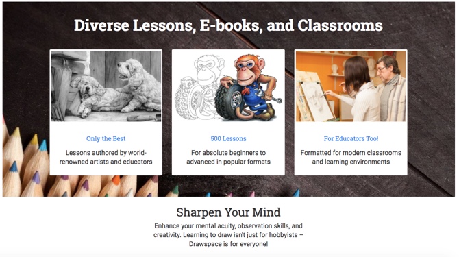 10 sites qui vous apprendront à bien dessiner 6 Cours de dessin en ligne - Drawspace