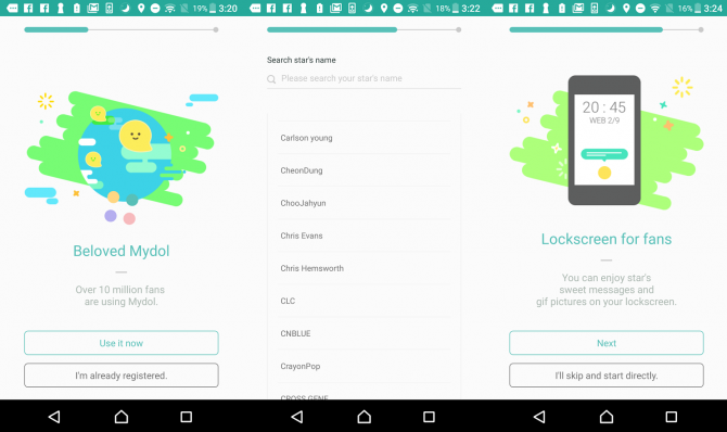 5 chatbots Android uniques qui vous divertiront 14 mydol-screenshots