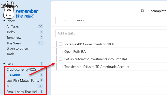 Atteignez vos objectifs en combinant une application Goal et une application To-Do 9 création de tâches d'objectif