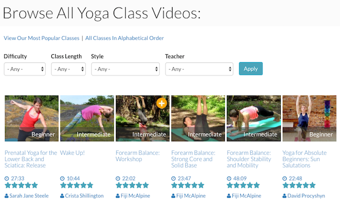 5 applications et sites d'entraînement gratuits garantis pour vous faire bouger 9 fais du yoga avec moi