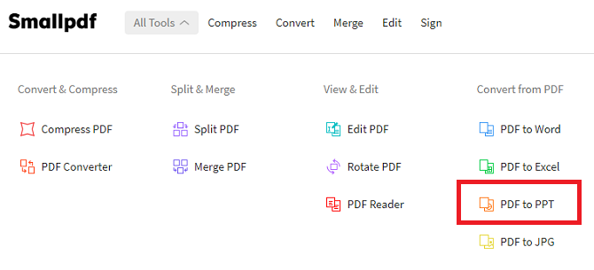 Comment convertir un PDF en présentation PowerPoint 6 convertir le pdf en présentation powerpoint