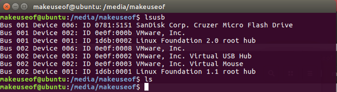 Comment protéger vos ports USB sous Linux 7 ubuntu lsusb