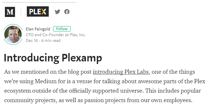 Qu'est-ce que Plexamp et pourquoi en avez-vous besoin? 6 Présentation de Plexamp de Plex Labs
