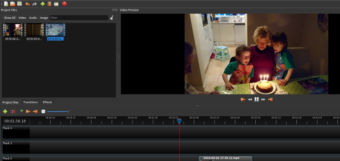Comment éditer une vidéo sous Linux avec OpenShot 2.0 6 Présentation de l'exemple OpenShot