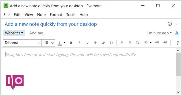 4 conseils pour tirer le meilleur parti d'Evernote 11 EvernoteWindowsDesktopAjouterRemarque