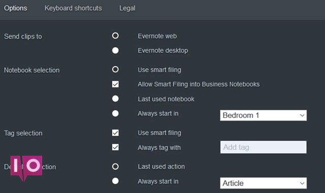 4 conseils pour tirer le meilleur parti d'Evernote 13 EvernoteWebClipperSettingsFF