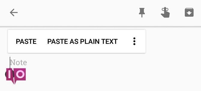 Comment copier et coller n'importe où 15 Coller le texte Android