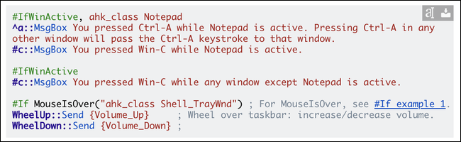 Comment écrire un script AutoHotkey 9 directives autohotkey