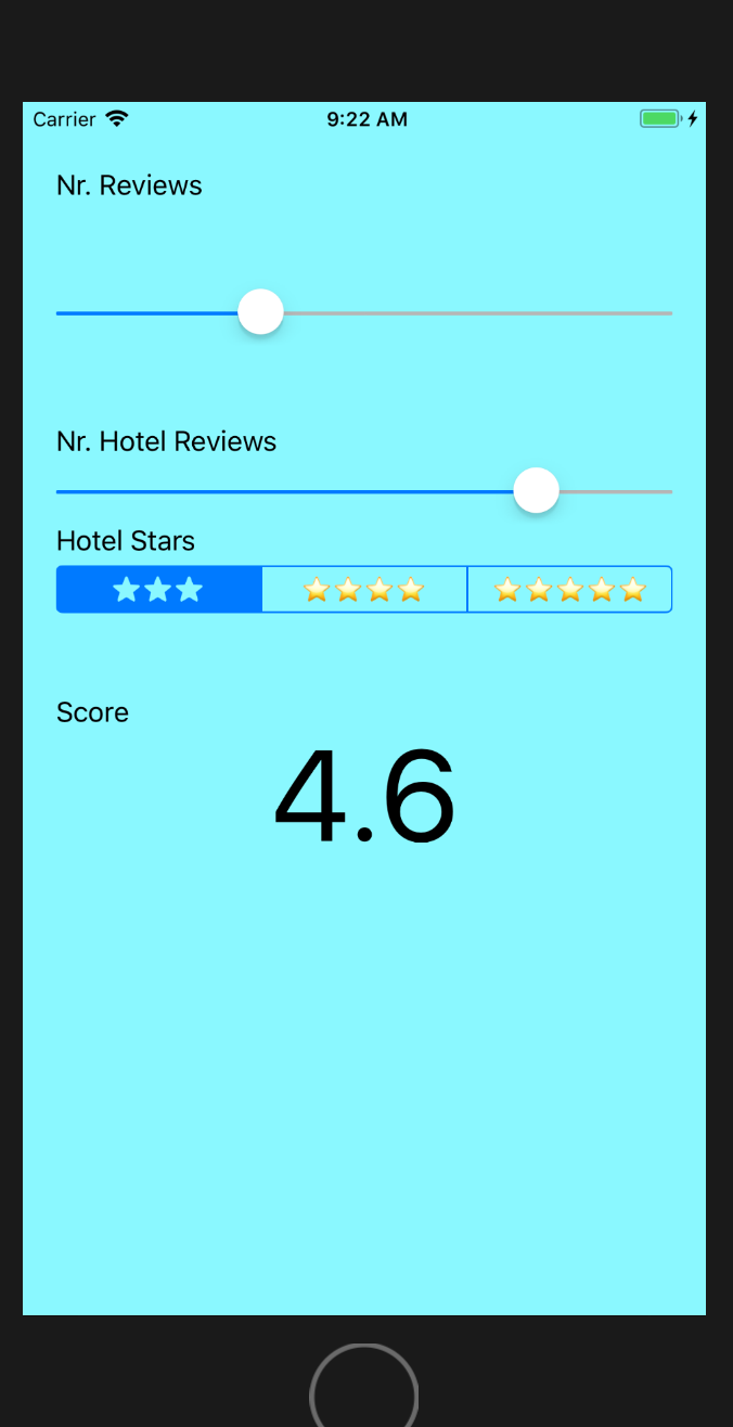 Comment former un modèle Core ML pour une application iOS 9 L'interface utilisateur finale de l'application