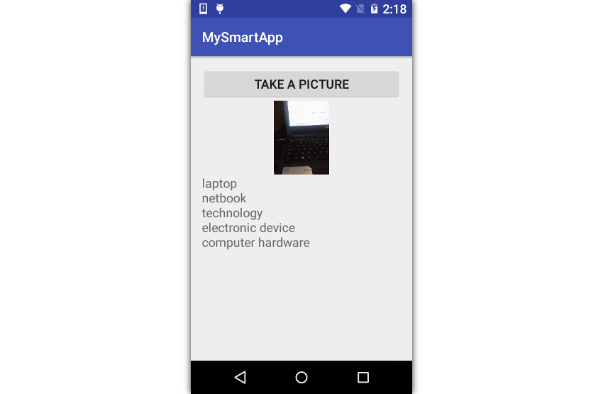 Comment utiliser les services Google Cloud Machine Learning pour Android 10 Étiquettes générées pour un ordinateur portable