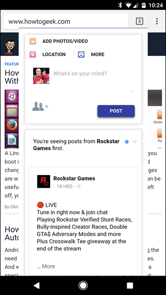 Oubliez l'application Facebook: utilisez le site mobile pour une expérience moins ennuyeuse 19 Screenshot_20161209-102450 (1)