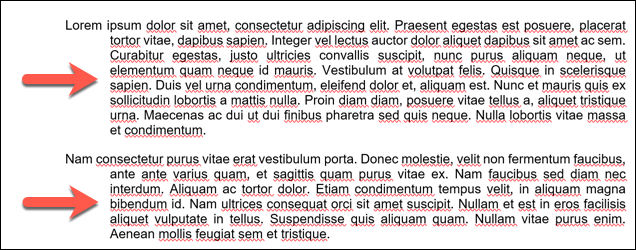 Comment ajouter un retrait suspendu dans Microsoft Word 6 Un exemple de retraits bloqués appliqués à plusieurs paragraphes dans un document Microsoft Word