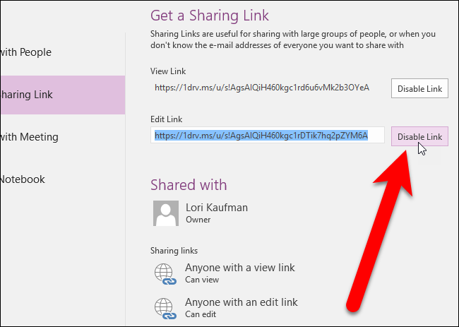 Comment partager des blocs-notes dans Microsoft OneNote 2016 23 Comment partager des blocs-notes dans Microsoft OneNote 2016 16