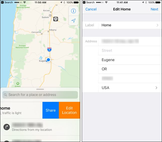 Comment changer votre adresse personnelle dans Apple Maps 8 Comment changer votre adresse personnelle dans Apple Maps 4