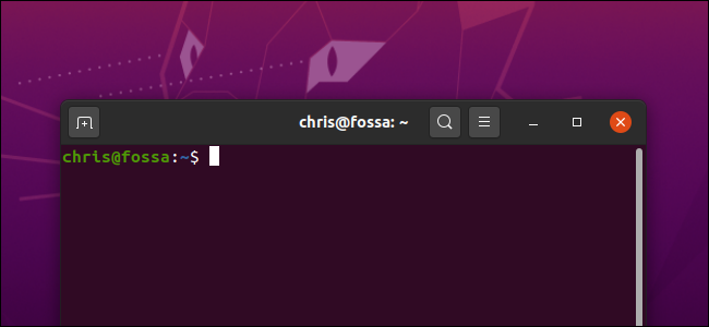 Comment lancer une fenêtre de terminal sur Ubuntu Linux 6 Une fenêtre Terminal sur un bureau Ubuntu.