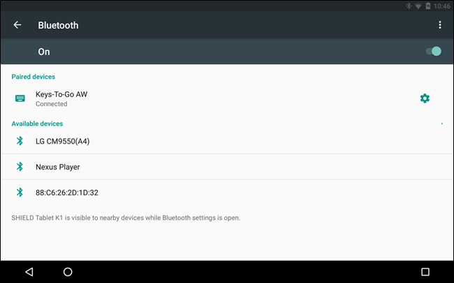 Comment utiliser un clavier Bluetooth avec votre appareil Android 6 Screenshot_20161031-104638