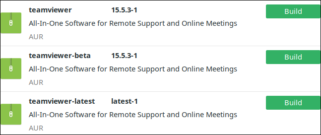 Comment installer et utiliser TeamViewer sous Linux 13 Résultats de la recherche pour "teamviewer" répertoriés dans le gestionnaire de logiciels pamac.