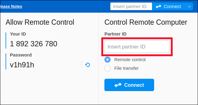 Comment installer et utiliser TeamViewer sous Linux 17 Saisissez le numéro d