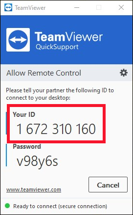 Comment installer et utiliser TeamViewer sous Linux 14 Le client TeamViewer QuickSupport.