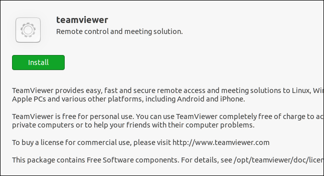 Comment installer et utiliser TeamViewer sous Linux 9 Cliquez sur "Installer".