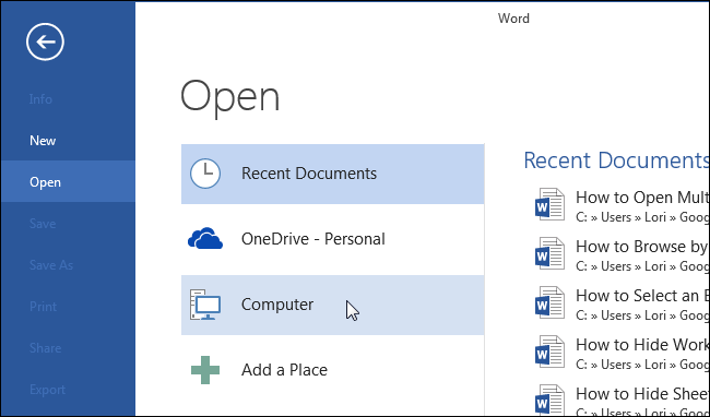 Comment ouvrir un document Word en lecture seule 7 Comment ouvrir un document Word en lecture seule 3