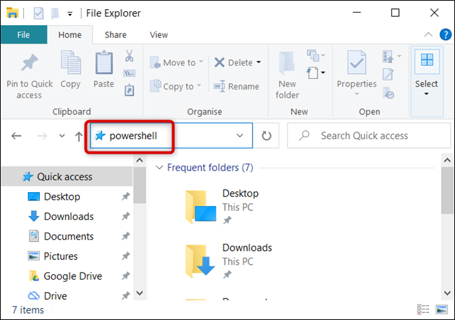 9 façons d'ouvrir PowerShell dans Windows 10 14 Tapez "powershell" dans la barre d