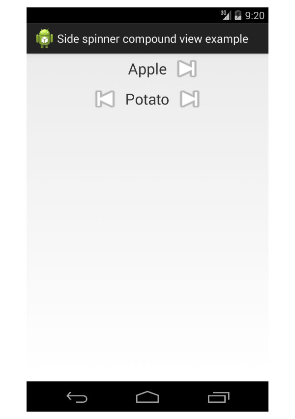 Création de vues composées sur Android 6 Création de vues composées sur Android 2