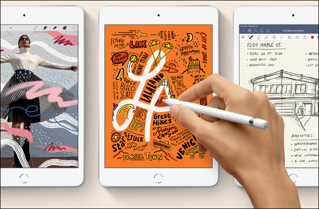 Pro, Air, Mini ou Regular: quel iPad devriez-vous acheter? 10 Quelqu'un dessine sur un iPad mini 2020 avec un Apple Pencil.