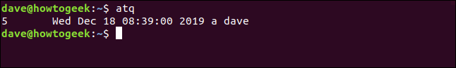 Comment utiliser at et batch sur Linux pour planifier des commandes 21 Comment utiliser at et batch sur Linux pour planifier des commandes 17