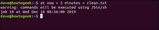 Comment utiliser at et batch sur Linux pour planifier des commandes 24 Comment utiliser at et batch sur Linux pour planifier des commandes 20