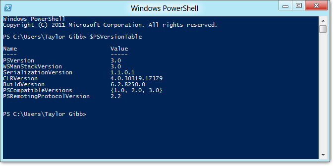 Comment exécuter PowerShell 2 et 3 simultanément dans Windows 8 6 Comment exécuter PowerShell 2 et 3 simultanément dans Windows 8 2