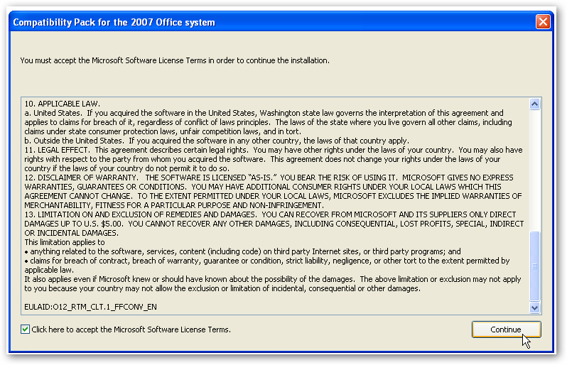 Astuce rapide: Comment ouvrir un fichier .DOCX dans Word 2003 6 Astuce rapide: Comment ouvrir un fichier .DOCX dans Word 2003 2