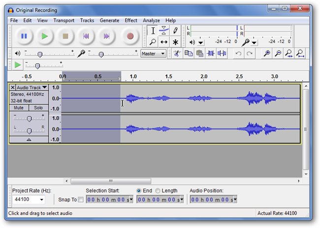Guide to Audio Editing: Basic Noise Removal 6 Guide to Audio Editing: Basic Noise Removal 2