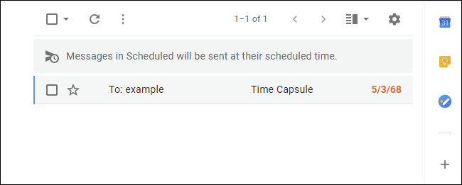 Comment planifier l'envoi d'un e-mail dans Gmail 11 Liste des e-mails programmés dans Gmail sur Google Chrome
