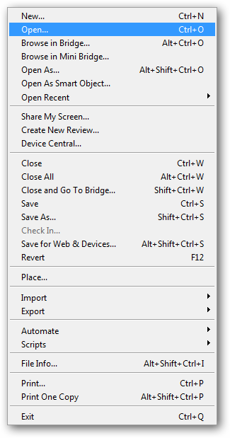 Apprendre Photoshop, Part 4: Basic Menus 7 Apprendre Photoshop, Part 4: Basic Menus 3