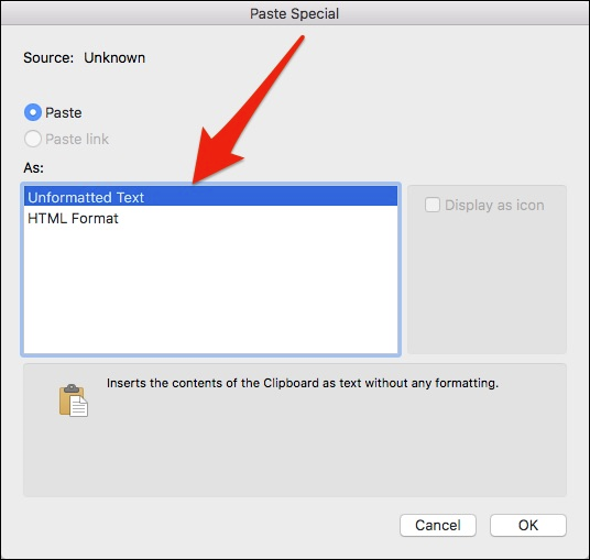 Comment coller du texte sans formatage sur macOS 10 Comment coller du texte sans formatage sur macOS 6