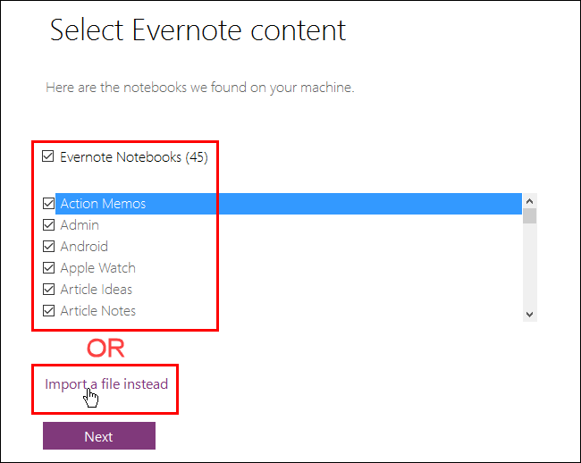 Comment migrer d'Evernote vers OneNote 7 Comment migrer d'Evernote vers OneNote 3