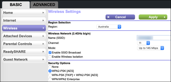 Comment accélérer votre connexion Internet 6 Choisir un canal Wi-Fi dans un menu de configuration de base du routeur.