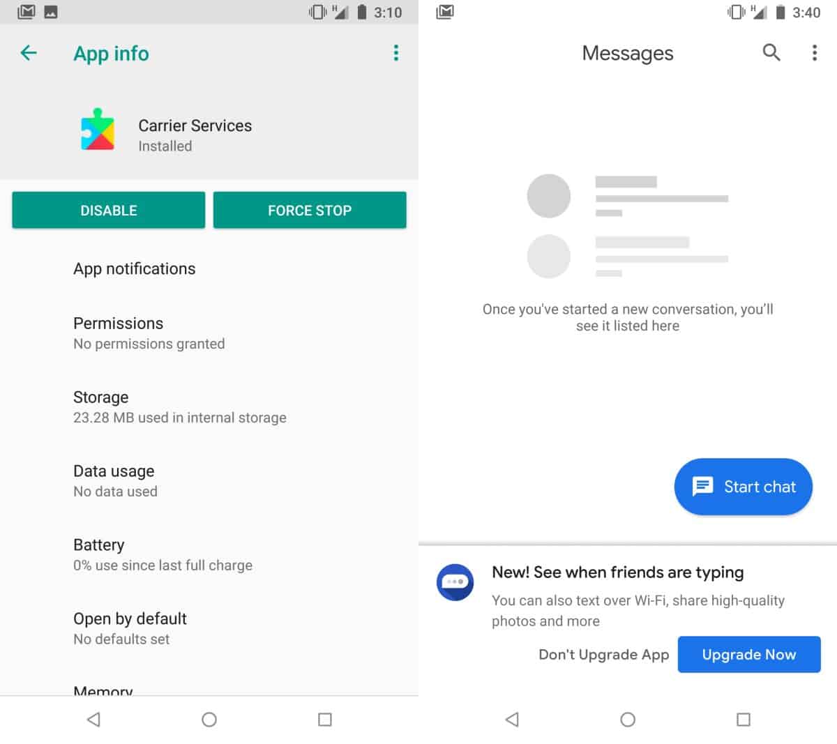 Comment activer manuellement la messagerie RCS sur Android 6 Comment activer manuellement la messagerie RCS sur Android 2