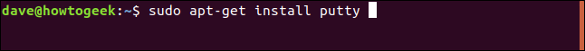 Comment ouvrir à distance une application GUI avec PuTTY 6 Comment ouvrir à distance une application GUI avec PuTTY 2