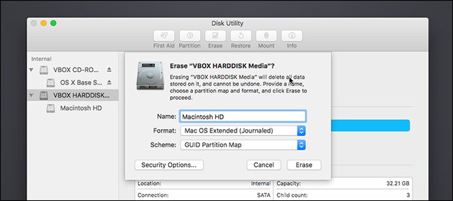 Comment vendre votre Mac 6 Effacer le disque dur Mac