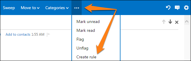 Comment utiliser des règles pour gérer votre messagerie Outlook.com 13 Outlook 8